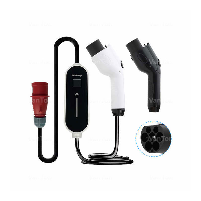 Bộ sạc EV di động 11kW GBT